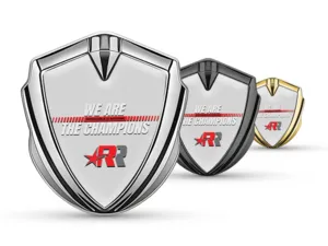 Silicone Emblem Badge Modern Look Tuning Style